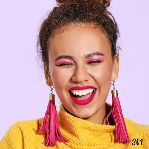 Blue Heaven Lip Kicks Non Transfer Lip color Pack of 7, Liquid Matte Lipsticks for Women, Long lasting and Hydrating Lipsticks, 19.6ml