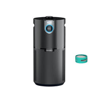 Shark Air Purifier for Home, Office, and Bedroom, Clean Sense Technology, HEPA Air Filter, 1200 Sq Ft, Captures 99.98% of Particles, Pet Dander, Pollutants, Dust, Smoke, Allergens & Smells, HP202 Black 1200 Sq. Ft.