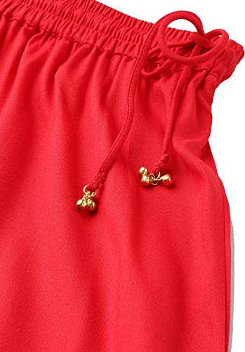 Yash Gallery Women's Rayon Flared Solid Sharara for Women