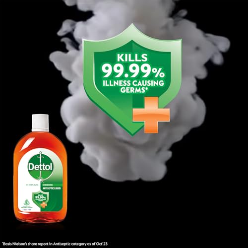 Dettol Antiseptic Liquid for First Aid, Surface Disinfection and Personal Hygiene 750ml (Pack of 3)