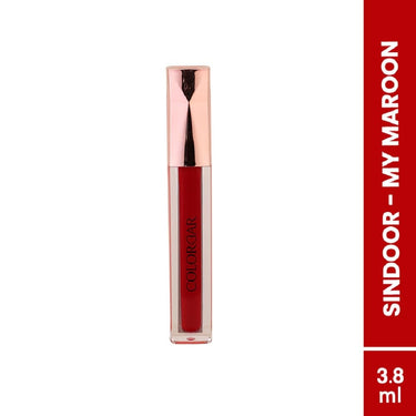 Colorbar Cosmetics Sindoor, Maroon, 3.8 ml | Smudge proof formula | Long lasting