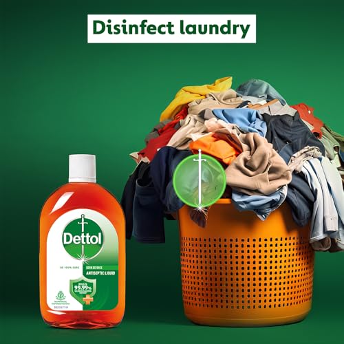 Dettol Antiseptic Liquid for First Aid, Surface Disinfection and Personal Hygiene 750ml (Pack of 3)