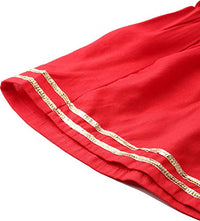 Yash Gallery Women's Rayon Flared Solid Sharara for Women