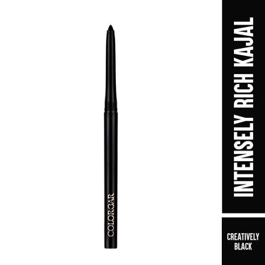 Colorbar cosmetics Intensely Rich Kajal-Creatively, Black, 0.30 g & Colorbar Sindoor, Red, 3.8ml