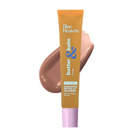 Blue Heaven Butter & Balm (15 Gm) Peptide based Tinted Lip Balm with SPF 20 PA++| Infused with Cupuacu Butter | Smoothing & Moisturizing | UVA/UVB Rays Protection | Cocoa