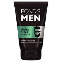 POND's Men Pimple Clear Facewash Reduces Pimples In 3 Days, 100 G & Men's Energy Bright Face Wash Coffee Beans Bright Skin, 100G