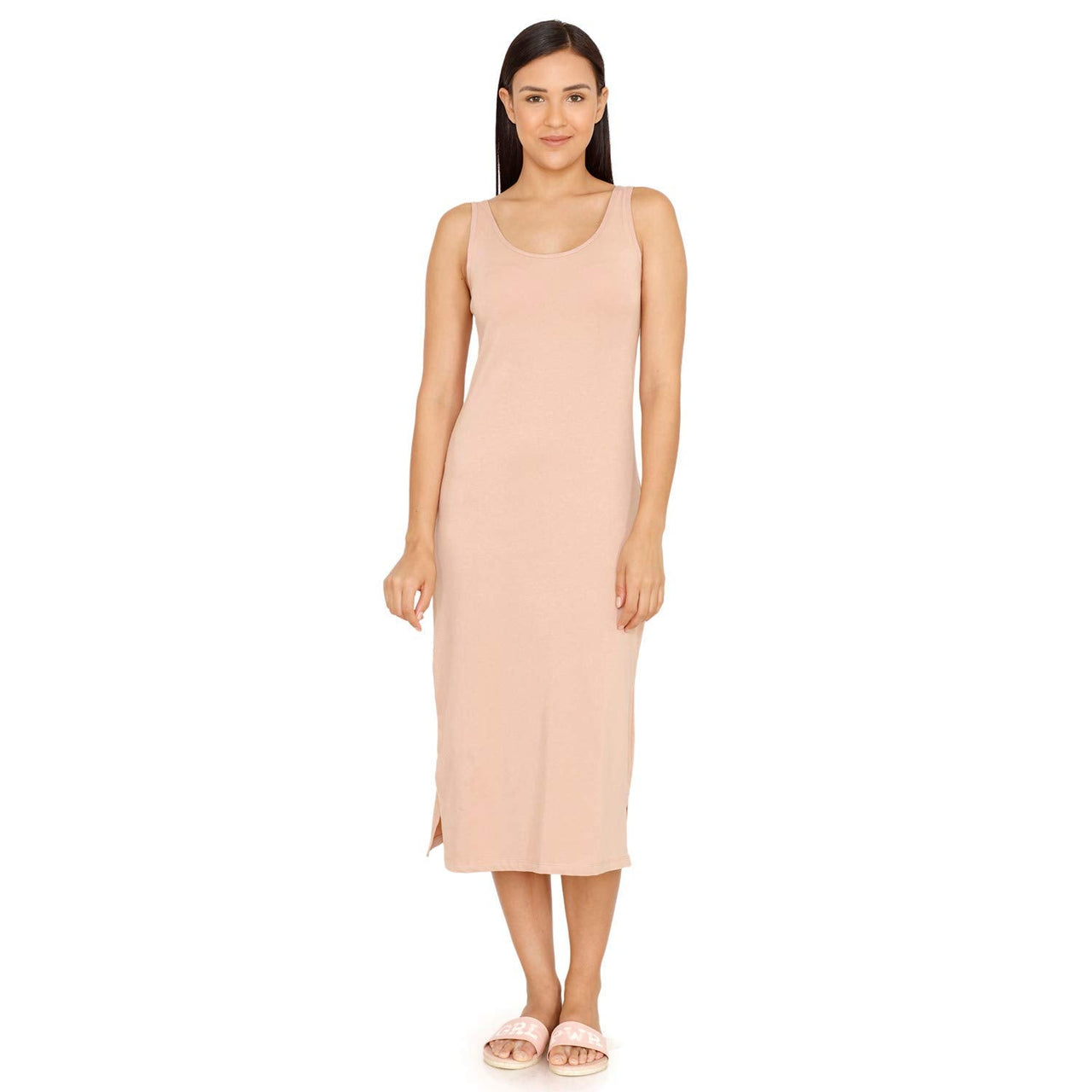 Zivame Women's Cotton Shaping Full Slip