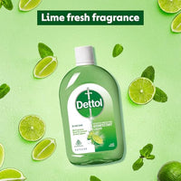 Dettol Liquid Lime Fresh, 550ml - Pack of 2