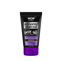 Wow Skin Science Activated Charcoal Peel Off Mask For Blackheads/Pimples/Acne - No Parabens & Mineral Oils, 100 Ml