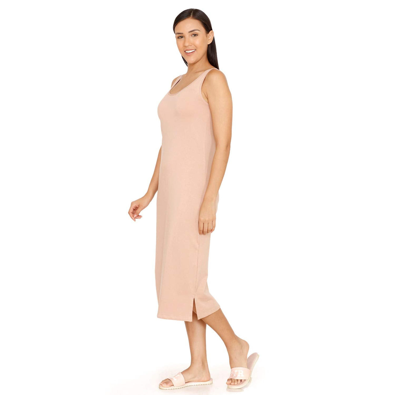Zivame Women's Cotton Shaping Full Slip