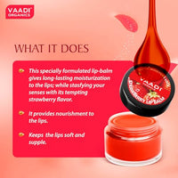 Vaadi Herbals Assorted Lip Balms, 10g (Pack of 5) 100% Natural Lip Balms| For Dry & Chapped Lips | 24hr Hydration |
