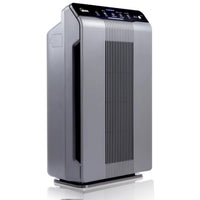 WINIX AM80 Air Purifier for Home Large Room Up to 1740 Ft² in 1 Hr With Air Quality Monitor, True HEPA, Advanced Odor Control Carbon Filter and Auto Mode, Captures Pet Allergies, Smoke, Dust Dark Gray