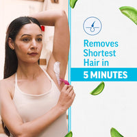 Veet Pure Hair Removal Cream for Women For Sensitive Skin - 50g Pack Of 3 | Suitable for Legs, Underarms, Bikini Line, Arms