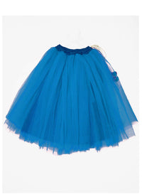 A.T.U.N Girls Lehenga Choli Multi-Turquoise