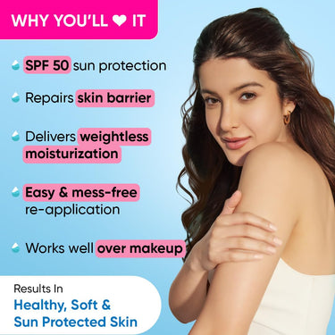 DOT & KEY Barrier Repair Moisture Stick On-The-Go Non Sticky Ceramides Moisturizer With Hyaluronic + Probiotic For Intense Moisturization&Skin Strengthening|For Dry Skin, Normal & Sensitive Skin|20G