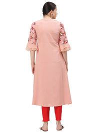ALC Creation Women's Crepe A-line Kurta