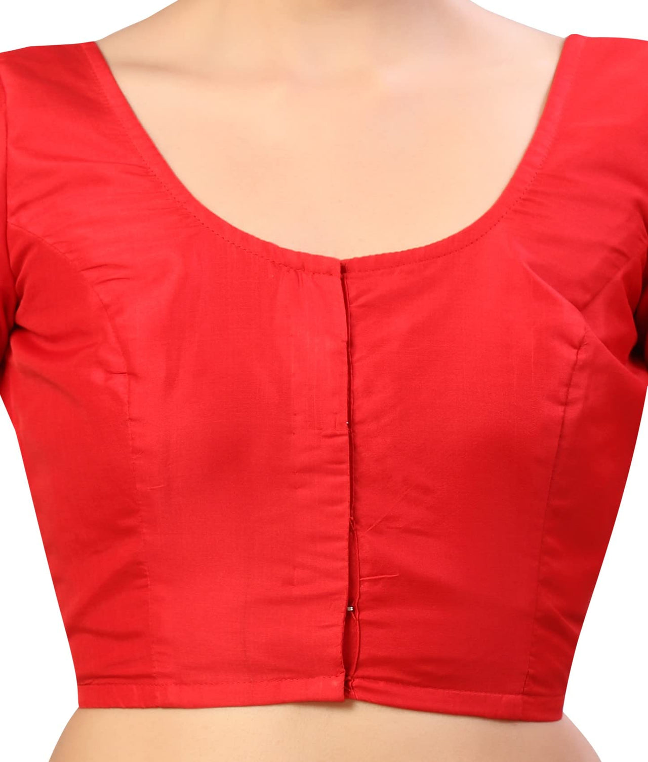 X3 Women's Polyester Short Sleeves Silky Saree