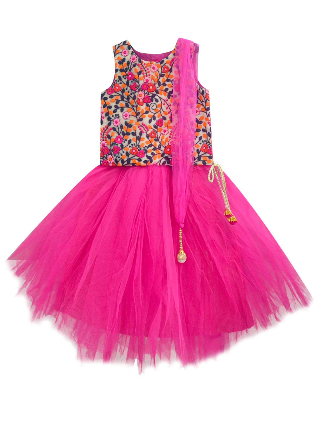 A.T.U.N Girls Lehenga Choli