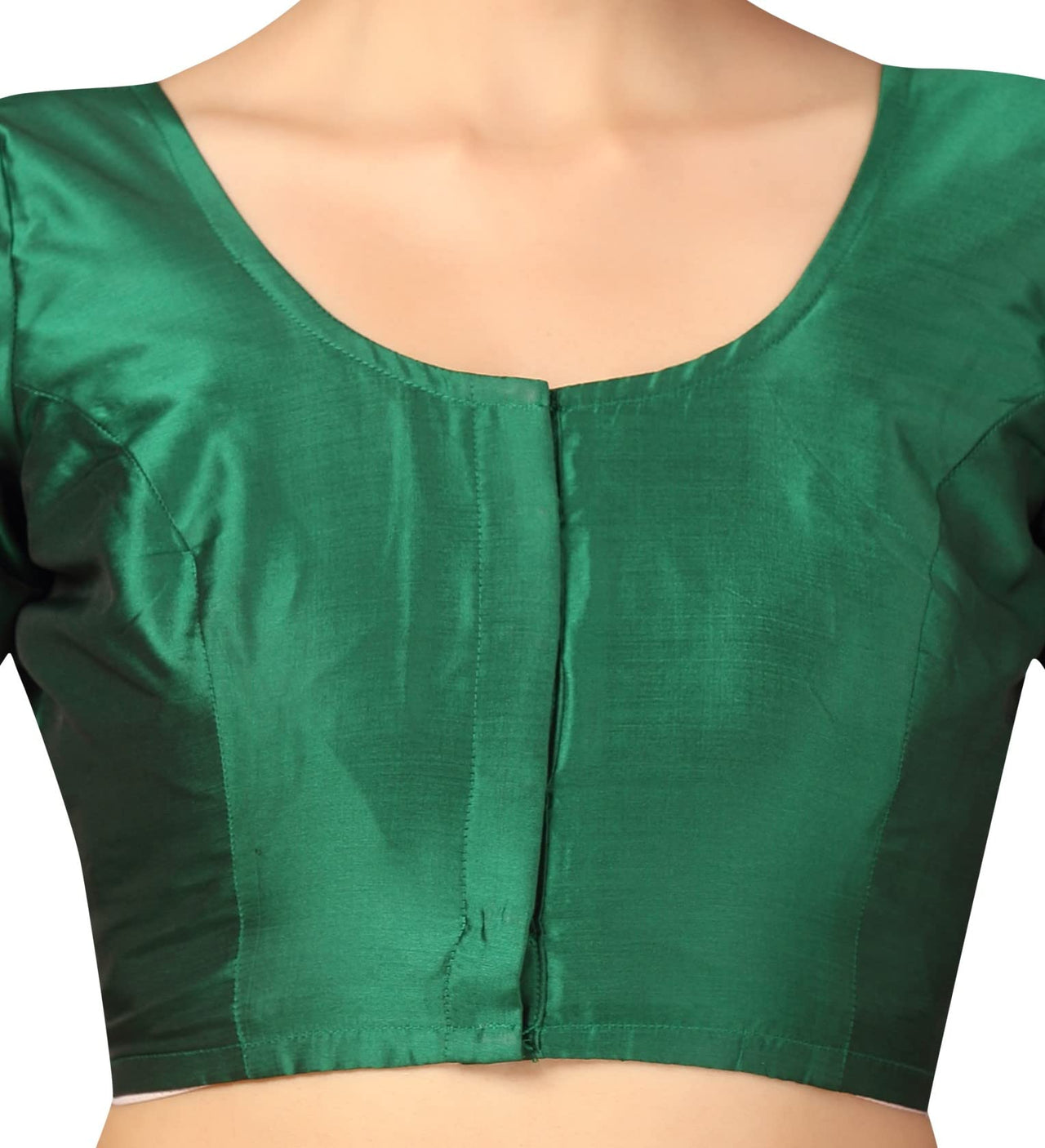 X3 Women's Polyester Short Sleeves Silky Saree