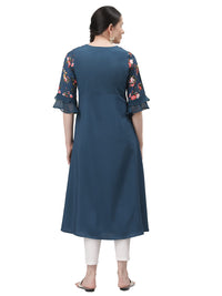 ALC Creation Women's Crepe Regular Kurta