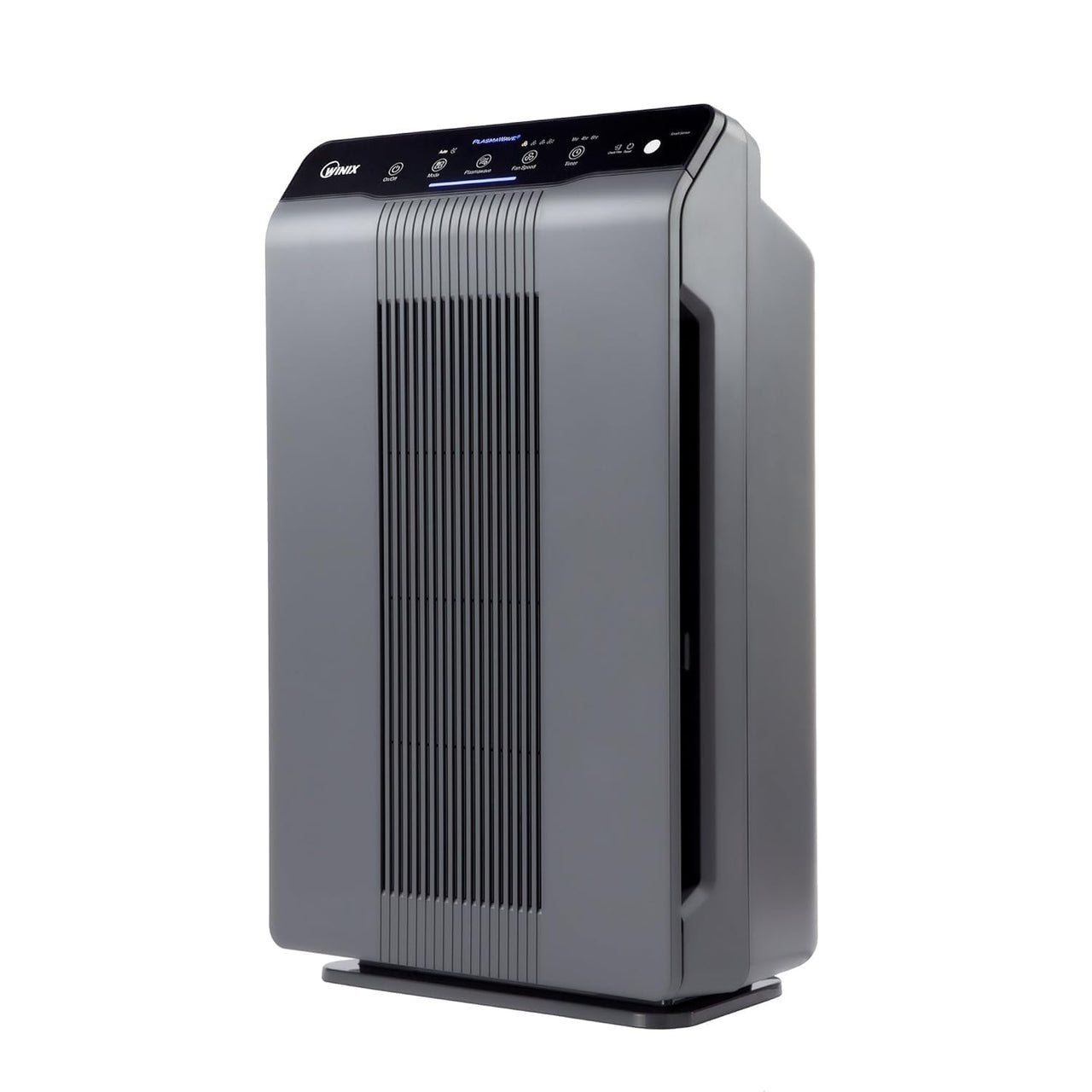 WINIX AM80 Air Purifier for Home Large Room Up to 1740 Ft² in 1 Hr With Air Quality Monitor, True HEPA, Advanced Odor Control Carbon Filter and Auto Mode, Captures Pet Allergies, Smoke, Dust Dark Gray