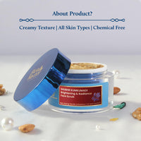 Blue Nectar Kumkumadi Oil Face Scrub For Glowing Skin, Ayurvedic Exfoliating Scrub For Tan Removal And Blackheads (16 Herbs, 10g)