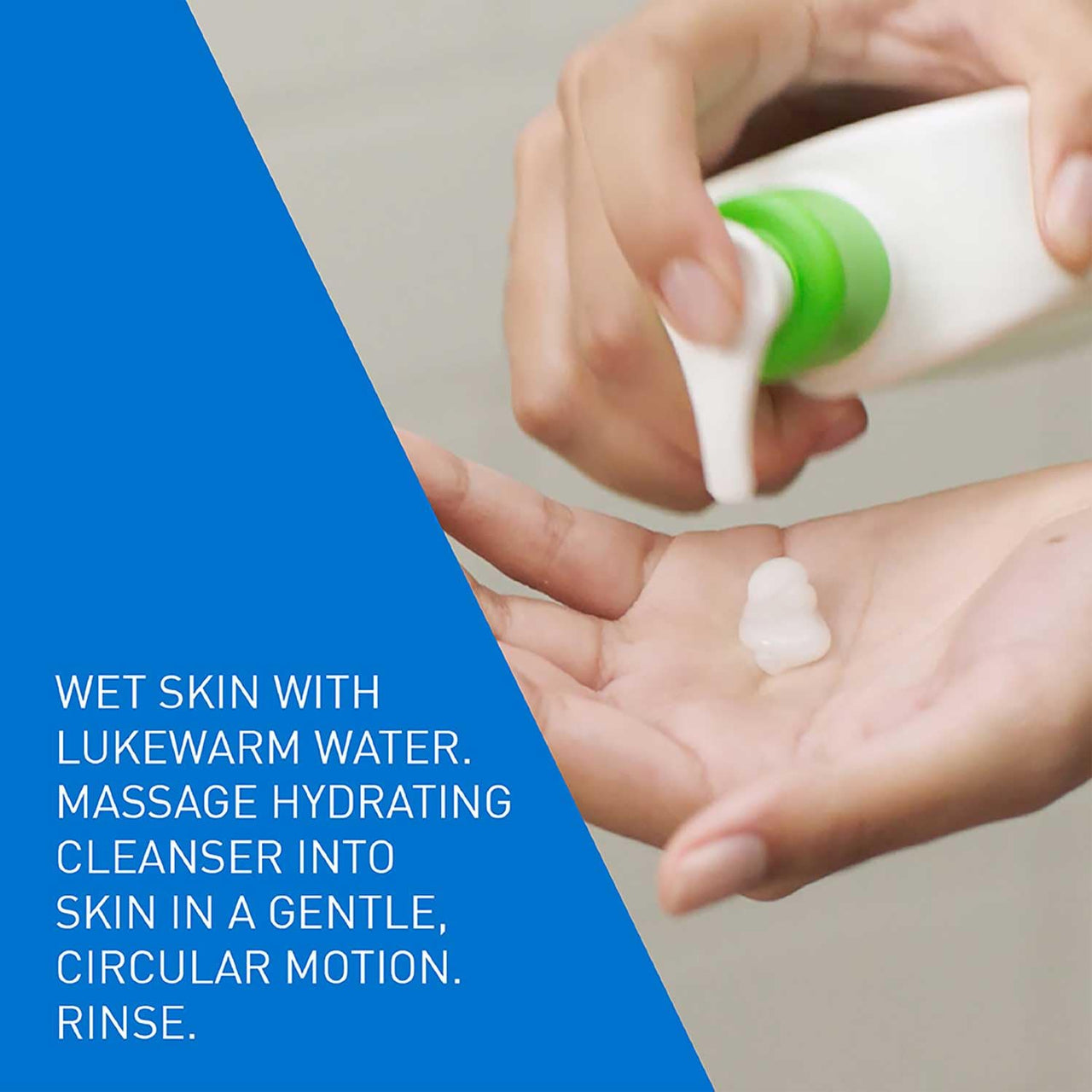 CeraVe Hydrating Cleanser For Normal To Dry Skin (473ml) - Non-Foaming Face Wash with Hyaluronic Acid And Ceramides | Non-Comedogenic, Non-Irritating And Fragrance-Free Cleanser