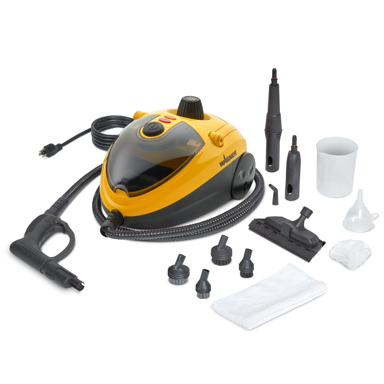 Wagner Spraytech C900054 905e AutoRight Multi-Purpose Steam Cleaner, 12 Accessories Included, Power Steamer for cleaning, Color May Vary 905 Steam
