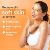 WOW Skin Science Vitamin C Body Lotion - Non Sticky & Non Greasy - Moisturising & Smoothening Care - with Vitamin C, Kakadu Plum - No Mineral Oil, Silicones & Color - 400mL