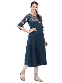ALC Creation Women's Crepe Regular Kurta