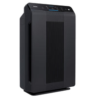 WINIX AM80 Air Purifier for Home Large Room Up to 1740 Ft² in 1 Hr With Air Quality Monitor, True HEPA, Advanced Odor Control Carbon Filter and Auto Mode, Captures Pet Allergies, Smoke, Dust Dark Gray