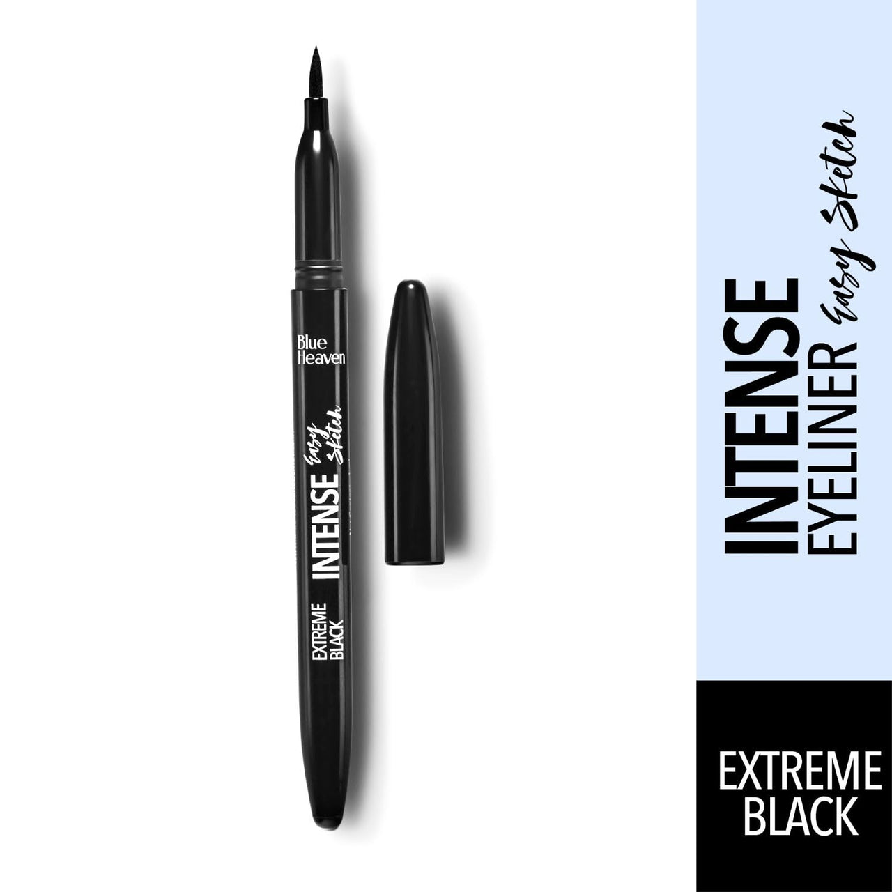 Blue Heaven Mesmerising Eye Kit Combo Pack of 4 | Kajal, Mascara, Eyeliner & Brow Definer |Long lasting, Smudge proof & Waterproof, Matte Finish for naturally fuller look, 0.6gm+9ml