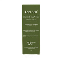 O3+ Agelock Vitamin C Protein Serum Antioxidant Anti-ageing Fine Lines & Wrinkle Removal Skin Smoothing for All Skin Types, 30g