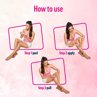 Veet Professional Waxing Strips Kit for Dry Skin, 20 Strips (Pack of 3) | Gel Wax Hair Removal for Women | Up to 28 Days of Smoothness | No Wax Heater or Wax Beans Required
