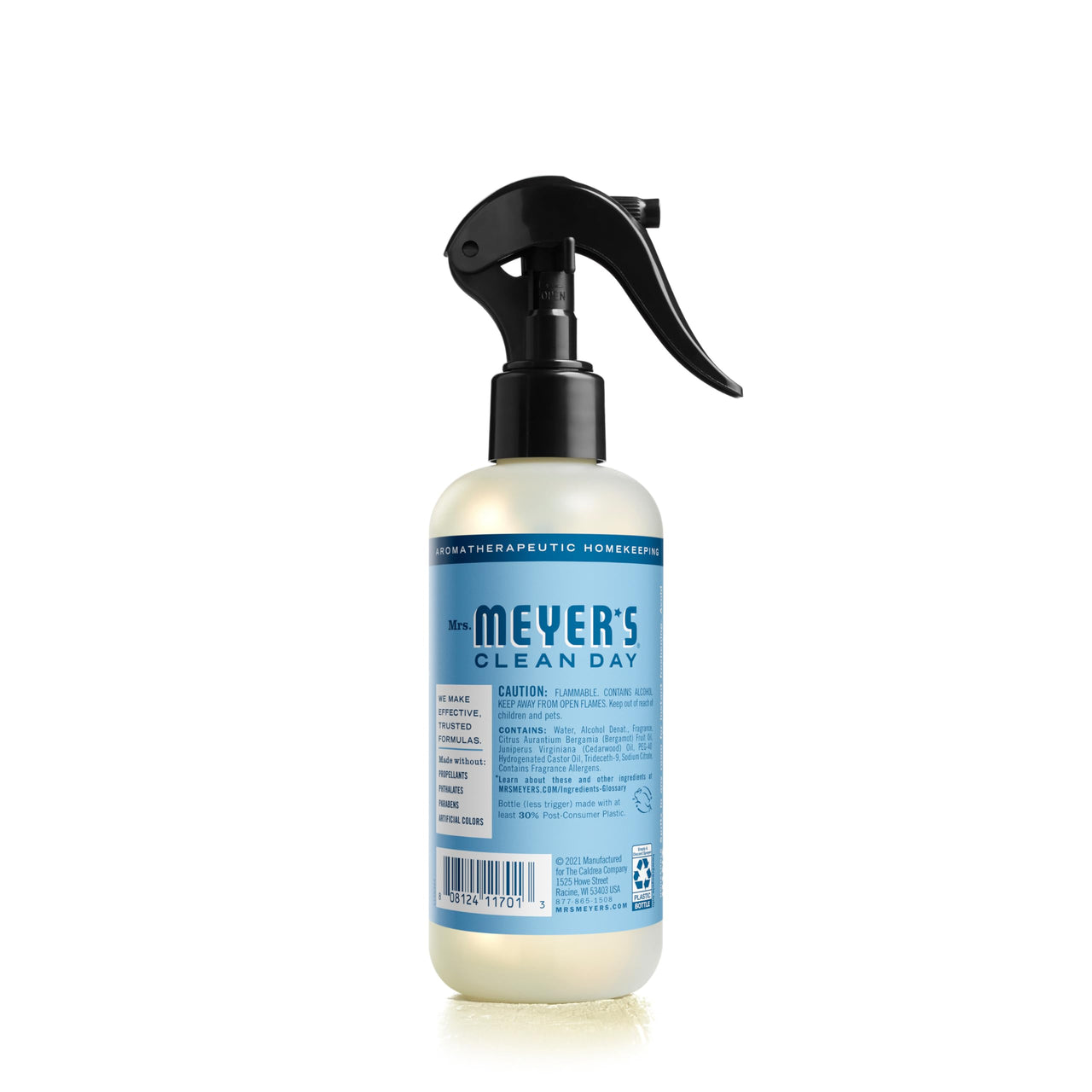 MRS. MEYER's CLEAN DAY Room and Air Freshener Spray, Non-Aerosol Spray Bottle Infused with Essential Oils, Lemon Verbena, 8 fl. oz - Pack of 3 8 Fl Oz (Pack of 3)