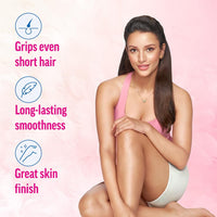 Veet Professional Waxing Strips Kit for Dry Skin, 20 Strips (Pack of 2) | Gel Wax Hair Removal for Women | Up to 28 Days of Smoothness | No Wax Heater or Wax Beans Required
