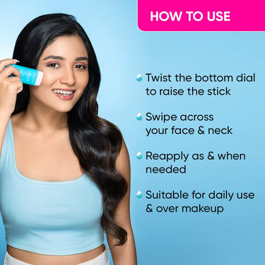 DOT & KEY Barrier Repair Moisture Stick On-The-Go Non Sticky Ceramides Moisturizer With Hyaluronic + Probiotic For Intense Moisturization&Skin Strengthening|For Dry Skin, Normal & Sensitive Skin|20G