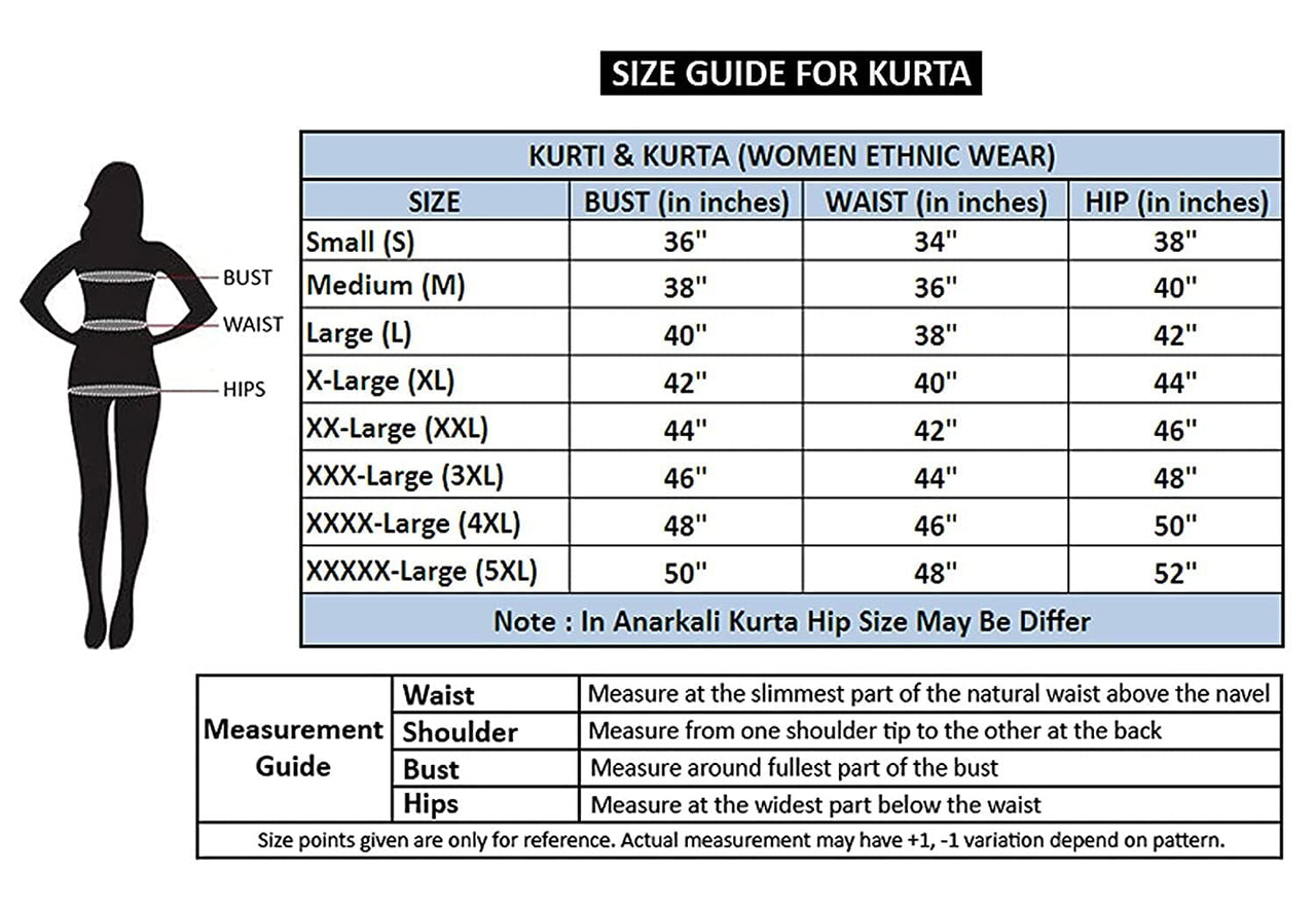 Yash Gallery Women's Rayon Solid Anarkali Kurta for Women