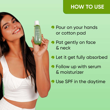 Dot & Key Cica Calming Skin Clarifying Toner with Green Tea & Niacinamide | Toner for Acne Prone Skin | Niacinamide Toner For Acne, Oily & Sensitive Skin | Fades Acne Scars & Dark Spots | 150ml