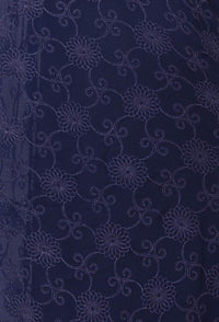 AKSHAR LLC Women's Designer Pure Chiffon Dupatta with Pure Cotton Thread Embroidery Work