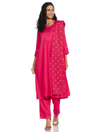 Amazon Brand - Myx Women's Rayon Salwar Suit