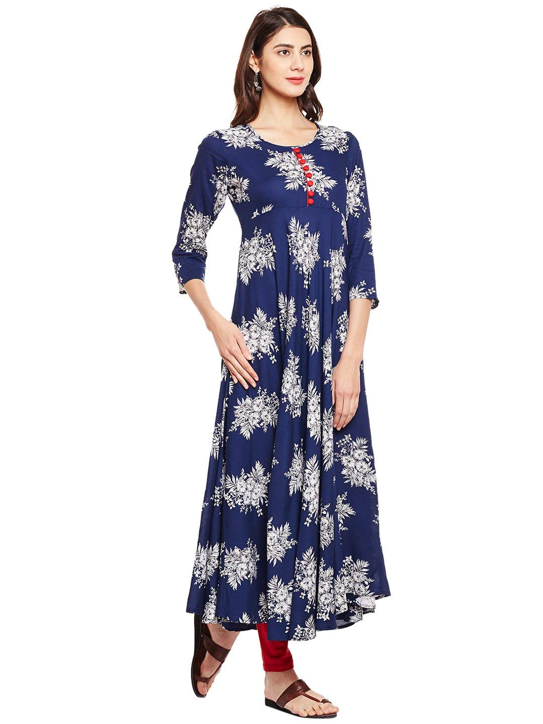 Tissu Women's Viscose Regular Kurta