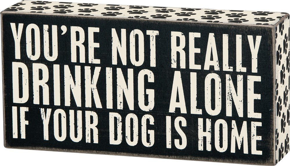 Primitives by Kathy Rustic Wooden Decor Sign - 'All you need is love...and dog' - Office/Farmhouse Decor, Dog Lovers Gift, 5" Love And A Dog