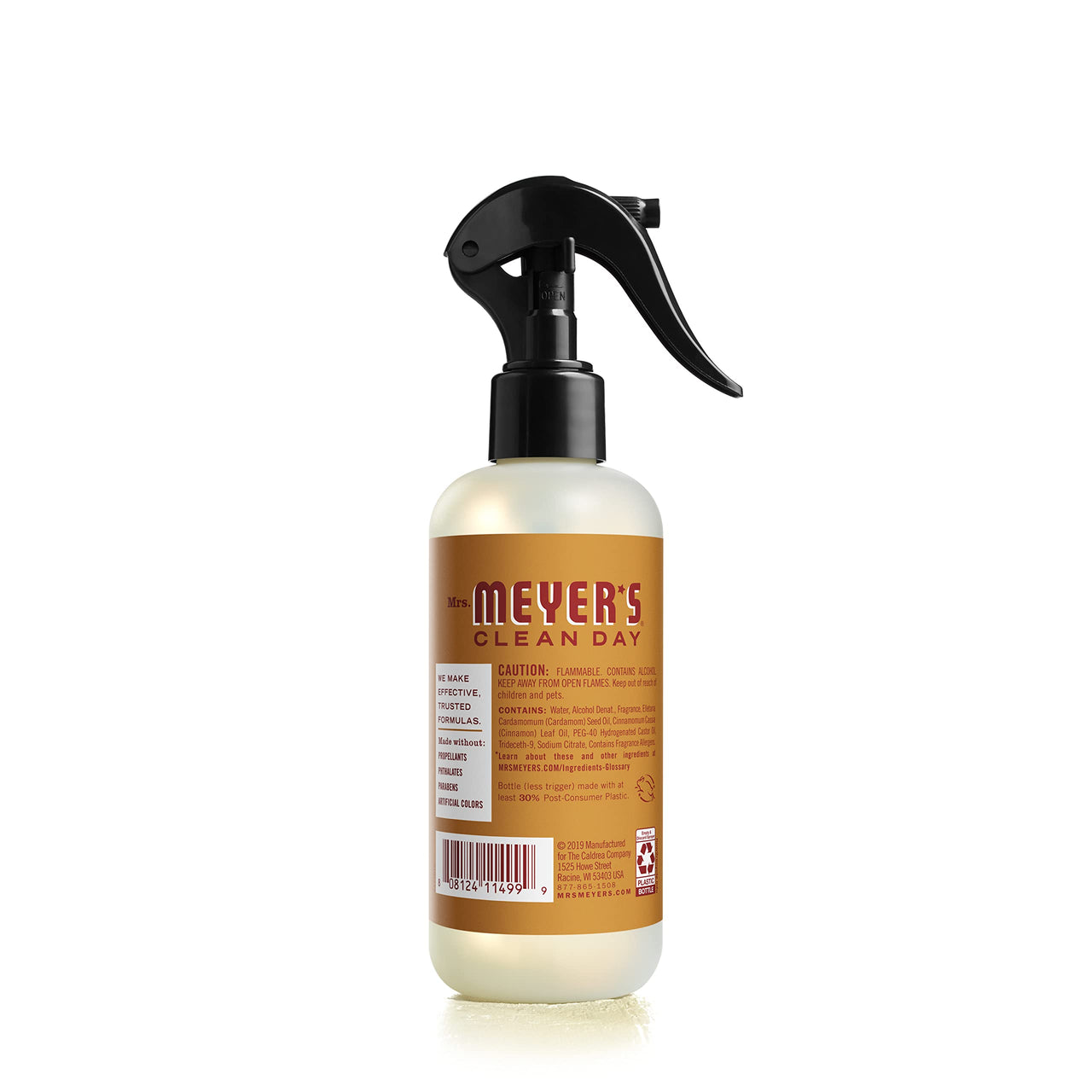 MRS. MEYER's CLEAN DAY Room and Air Freshener Spray, Non-Aerosol Spray Bottle Infused with Essential Oils, Lemon Verbena, 8 fl. oz - Pack of 3 8 Fl Oz (Pack of 3)