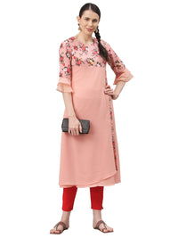 ALC Creation Women's Crepe A-line Kurta