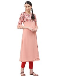 ALC Creation Women's Crepe A-line Kurta