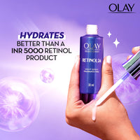Olay Retinol Kit For Overnight Repair | Retinol Serum With Free Cleanser | Plumper, Younger Looking Skin | 24H Hydration | Fragrance Free | Normal, Oily,Dry,Combination Skin |Pack Of 2