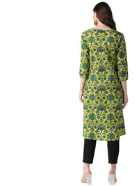 Vaamsi Women's Cotton Regular Kurta