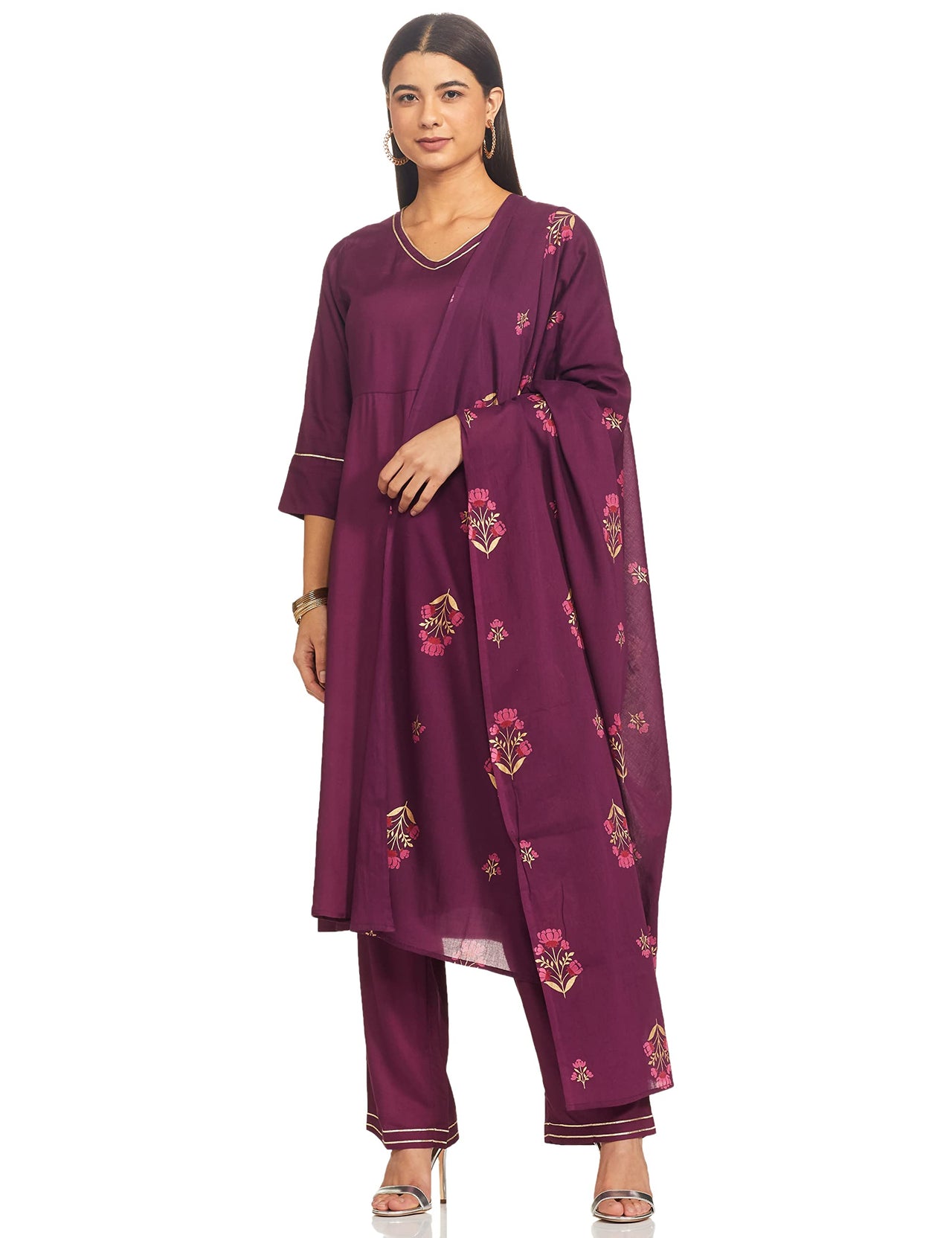 Amazon Brand - Myx Women's Rayon Salwar Suit