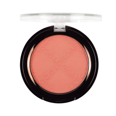 Colorbar Cheekillusion Blush, Coral Craving | Lightweight, silky texture | Highly-buildable and blendable | Powder blush| Suitable for all skin types